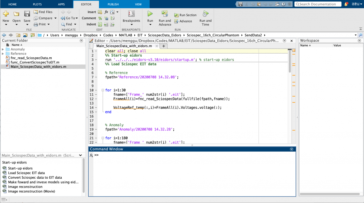 Import, process and visualize Sciospec EIT data in the open-source ...