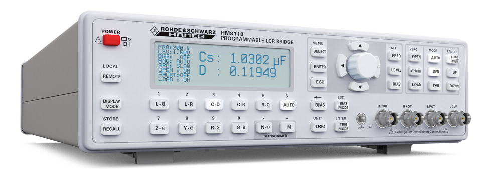 Comparison of LCR meters vs impedance analyzers